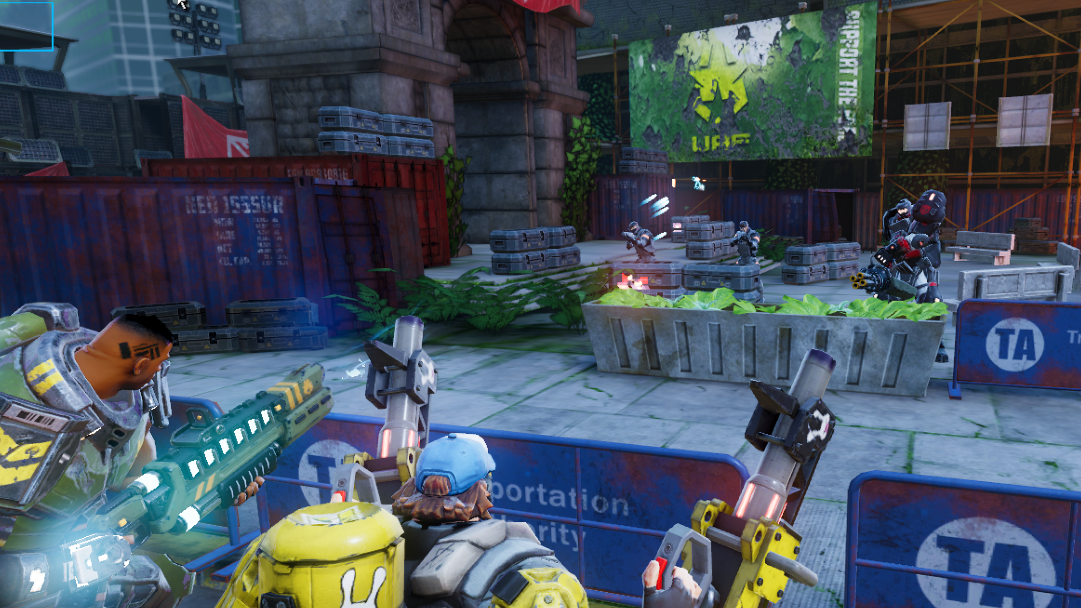 High-quality 3D graphics in action