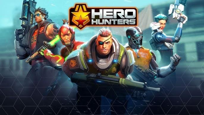 Collection of diverse hero characters in game